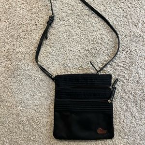 Dooney and Bourke Black Nylon Crossbody Purse